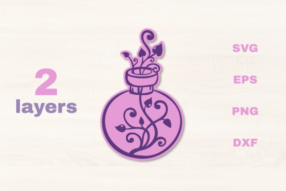 Layered Magic Potion SVG