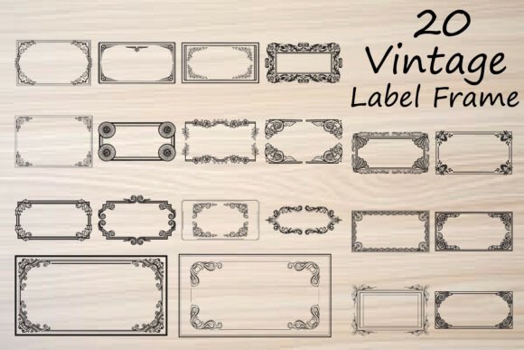 Vintage Label Frames: Timeless Charm, Real-World Stitching